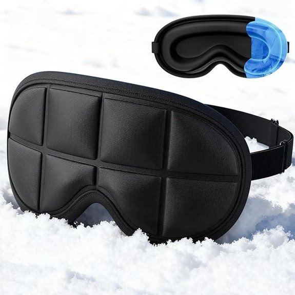 3D Cooling Sleep Mask with Gel Therapy