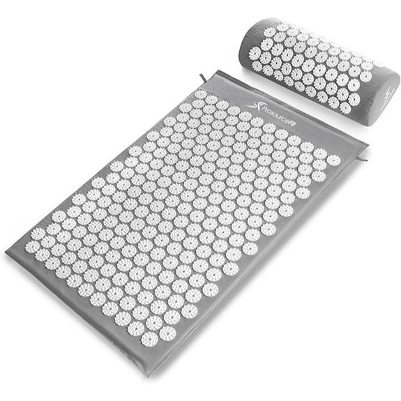 ProsourceFit Acupressure Mat & Pillow Set for Pain relief