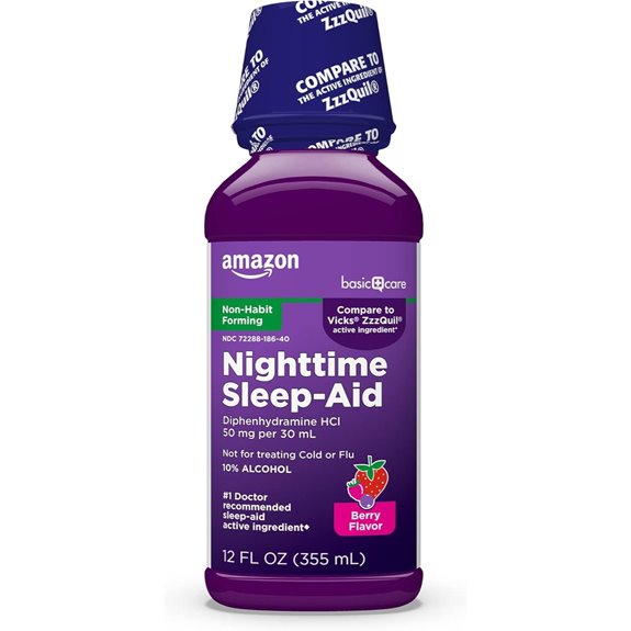 Amazon Basic Care Night Time Sleep-Aid (12 fl oz)