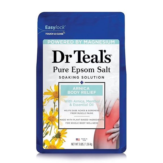 Dr Teal&rsquo;s Arnica Epsom Salt with Menthol 3 lb