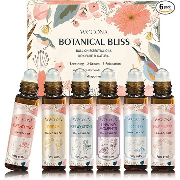 Aromatherapy Roll-On Set with Essential Oil Blends
