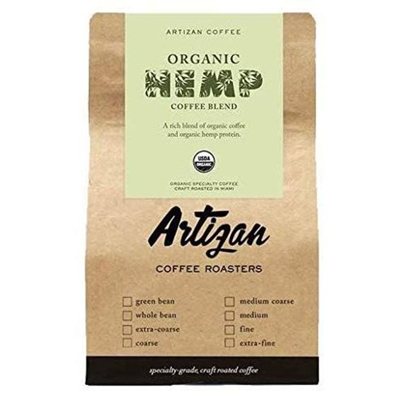 Artizan Organic Hemp Coffee Ground (10 oz)
