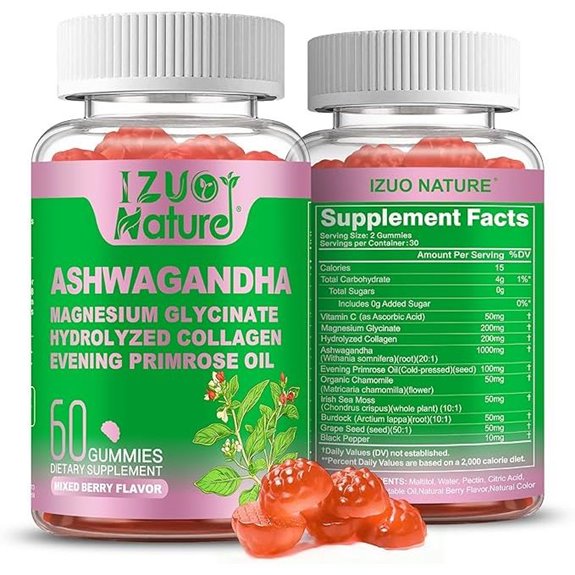 Ashwagandha Gummies for Women: Stress Relief Sugar Free