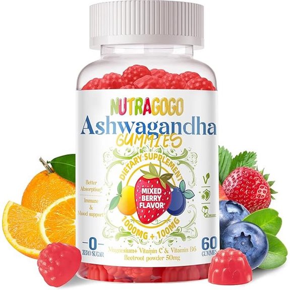Ashwagandha & Vitamin D3 Gummies Sleep & Stress Support