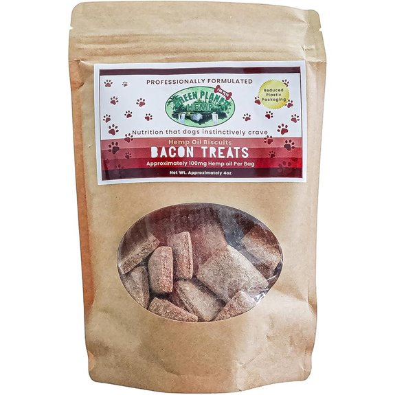 Bacon Hemp Dog Treats for Hip & Anxiety Support