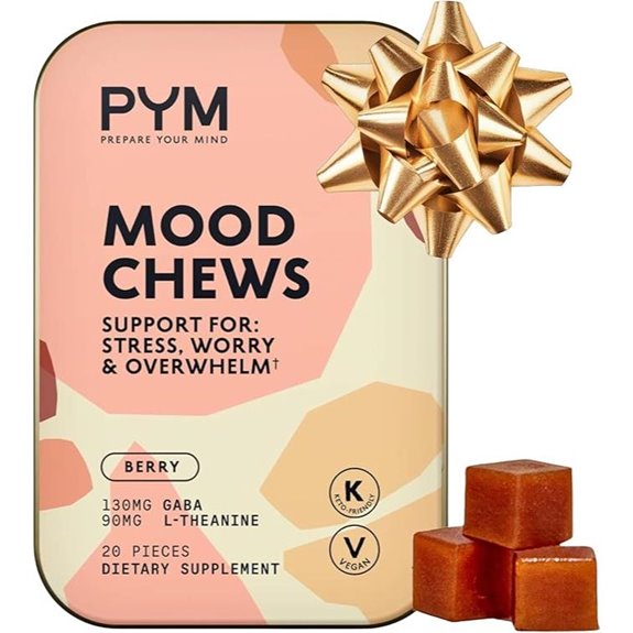 PYM Berry Mood Chews: Stress Support (20 ct)