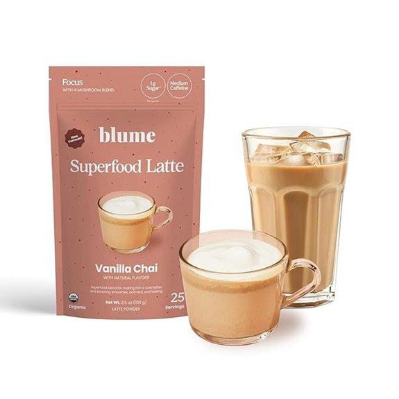Blume Latte Vanilla Chai Tea & Mushroom Blend