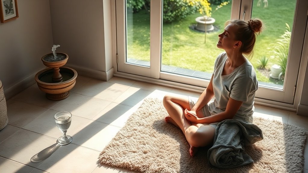 breathing grounding posture timing