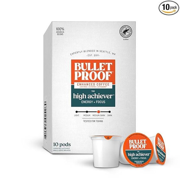 Bulletproof High Achiever Pods — Lion’s Mane Energy