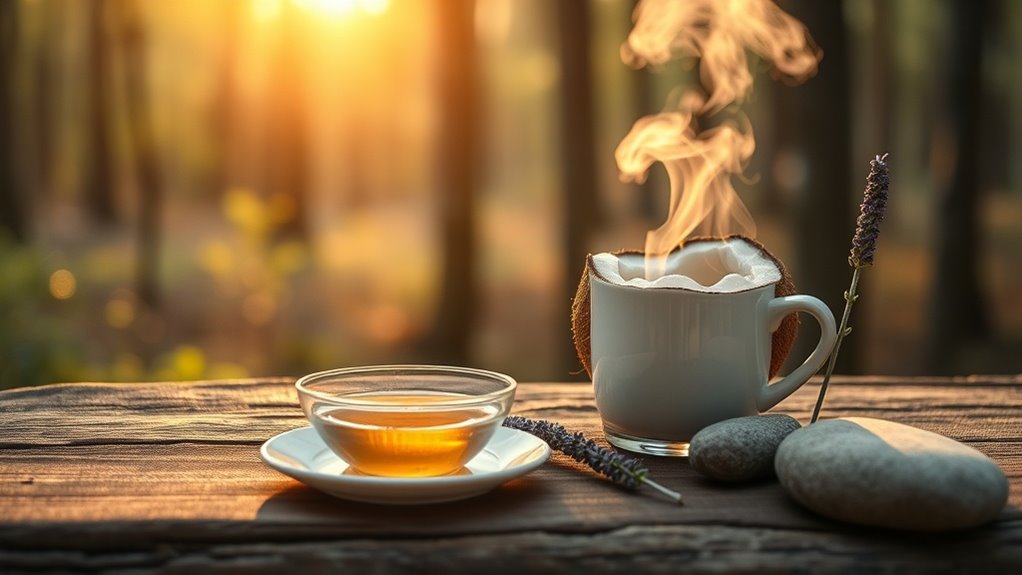 calm breathing with herbal support
