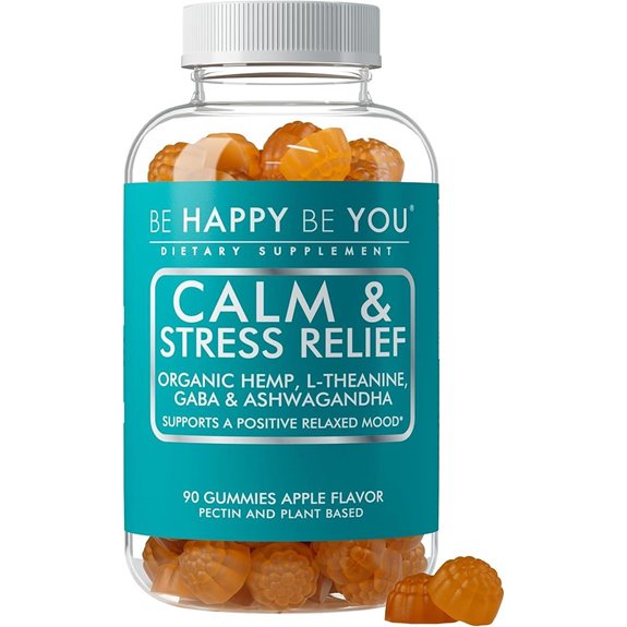 Calm & Stress Relief Gummies with Hemp Seed Oil