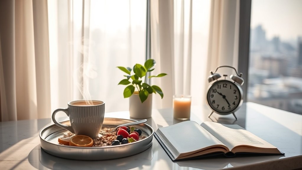 calm repeatable morning rituals