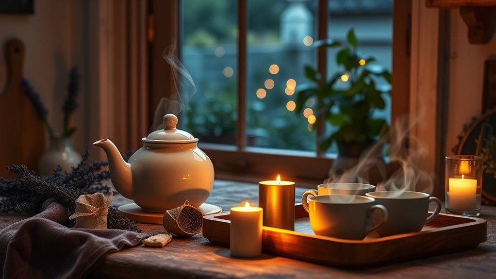calming caffeine free bedtime ritual