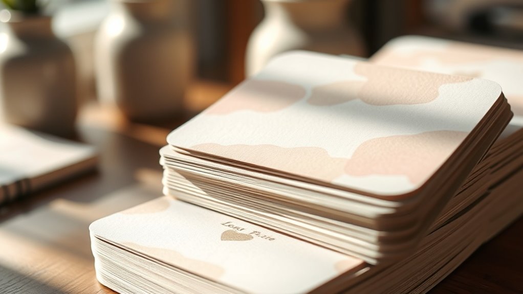 calming cards design relevance durability giftability