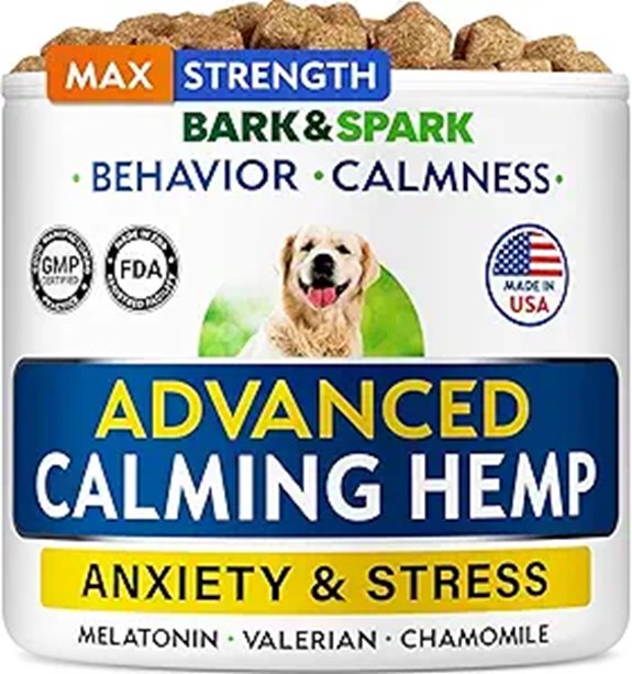 BARK&SPARK Calming Chews for Dogs with Hemp