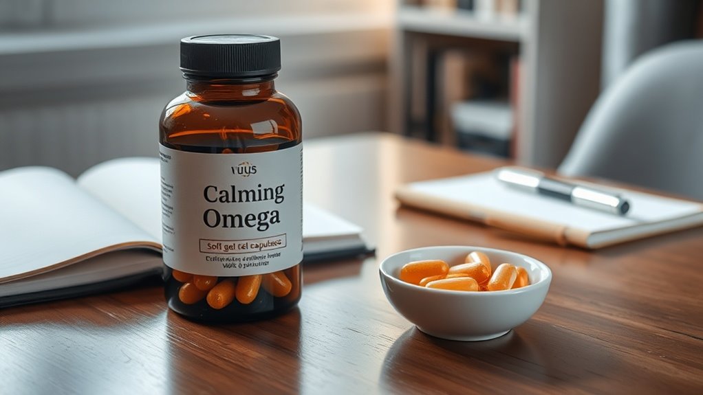 calming omega supplements criteria