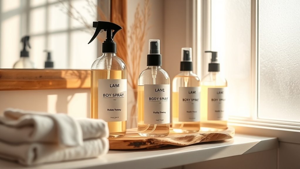 calming spray scent skin compatibility
