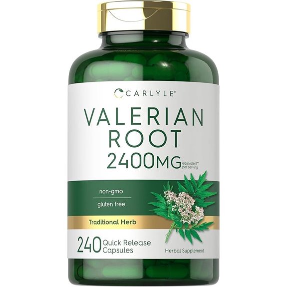 Carlyle Valerian Root Capsules 2400mg (240 Count)