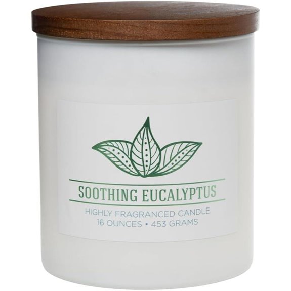 Carolina Eucalyptus Scented Candle 16 oz Soy Blend