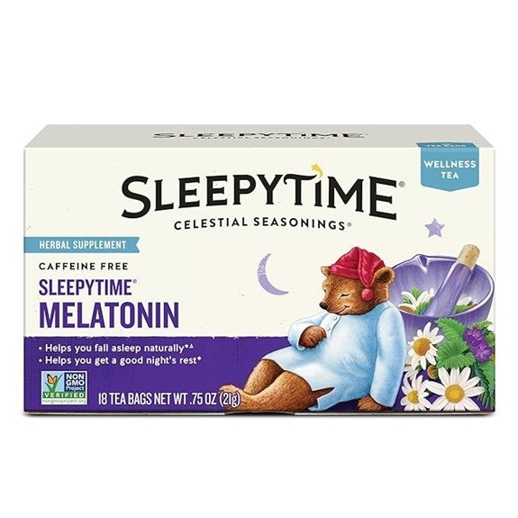 Celestial Seasonings Sleepytime Tea with Melatonin (18)