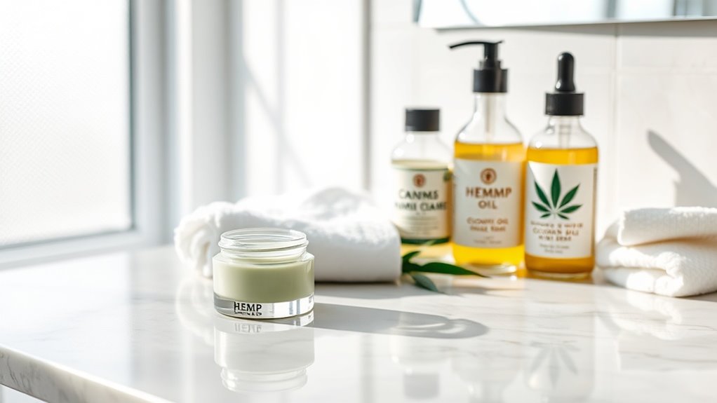 clean absorbent hemp skincare considerations
