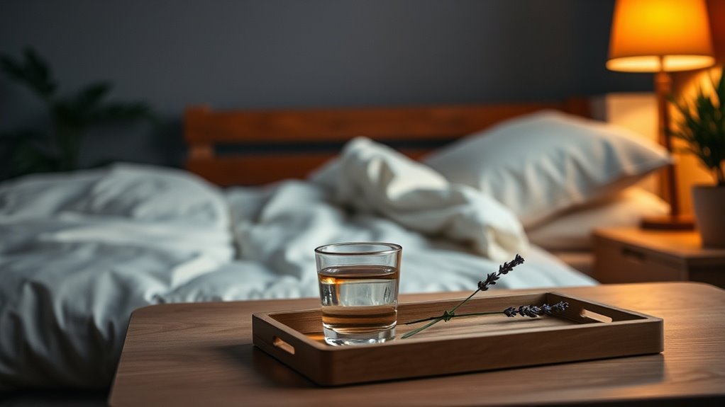 consistent bedtime wind down routine