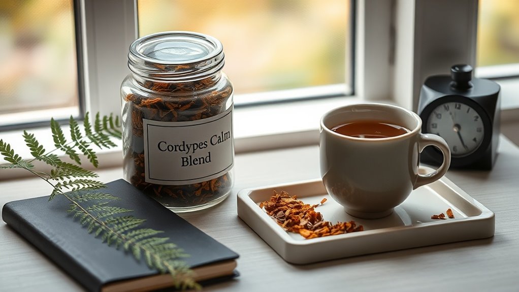 cordyceps calm potency purity timing