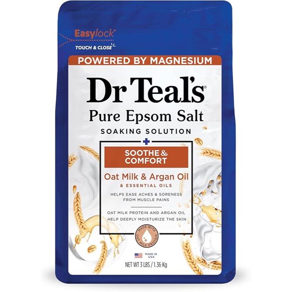 Dr Teal's Epsom Salt Magnesium Soak with Oat Milk