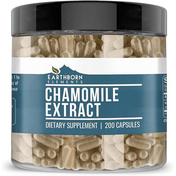Earthborn Chamomile Extract 200 Capsules