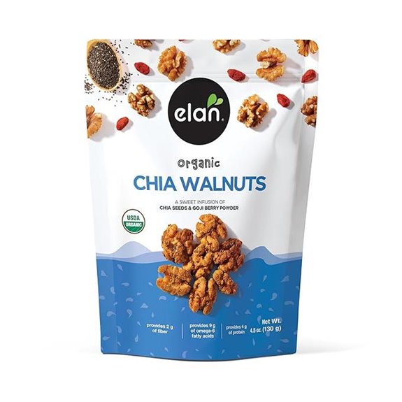 Elan Chia Walnuts – Gluten-Free Vegan Superfood Nuts