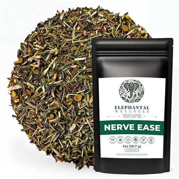 Elephantal Nerve Ease Herbal Tea for Calm (2oz)