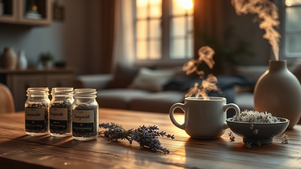 evidence informed herbal evening routine