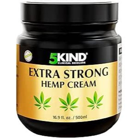 5kind Extra Strong Hemp Cream - Maximum Strength Topical