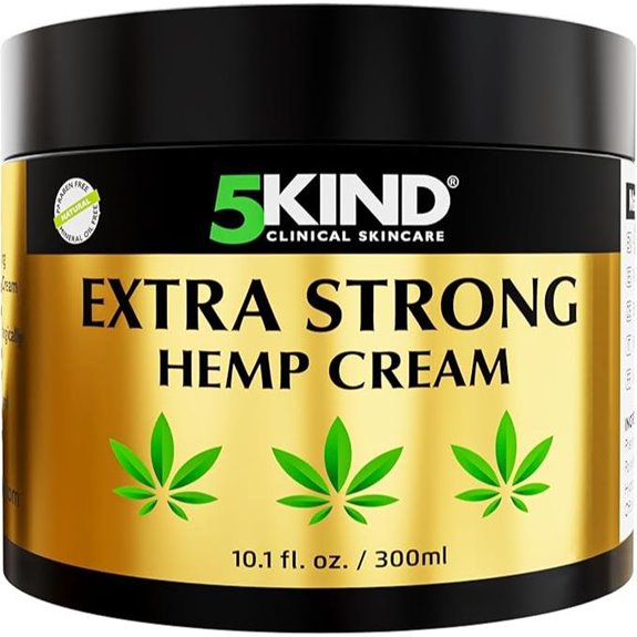 5kind Extra Strong Hemp Cream - Maximum Strength Topical