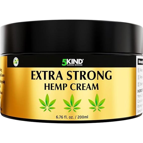 5kind Extra Strong Hemp Cream - Maximum Strength Topical