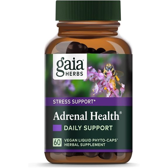 Gaia Adrenal Health Daily Support—Herbal Phyto-Capsules
