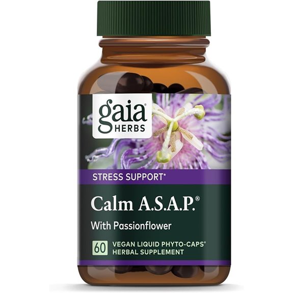 Gaia Calm A.S.A.P. Stress Support Supplement (60 Veg Caps)