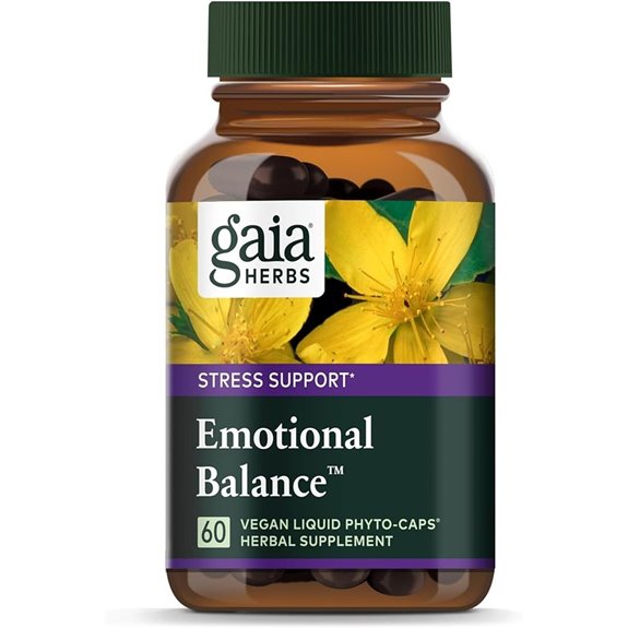 Gaia Emotional Balance Stress Support Capsules 60 Vegan