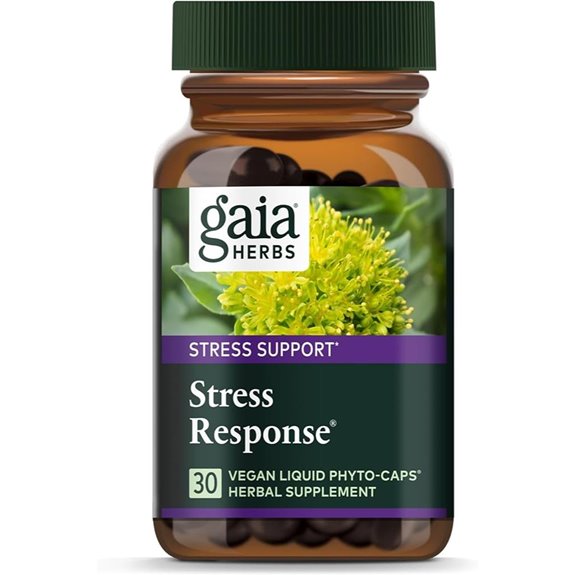 Gaia Herbs Stress Response Supplements with Rhodiola & Ashwagandha