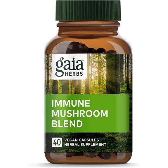 Gaia Immune Mushroom Blend for Year-Round Health