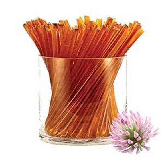 GloryBee 100 Piece Honey Stix Bag Clover Blossom 1.20 Pound