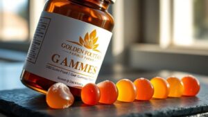 Golden Fountain Farms CBD Gummies – A Smooth, Balanced Calm That Keeps You Centered