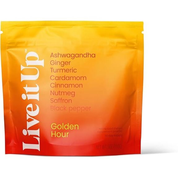 LIVE IT UP | Golden Hour: Relaxing Golden Milk Latte with Ashwagandha