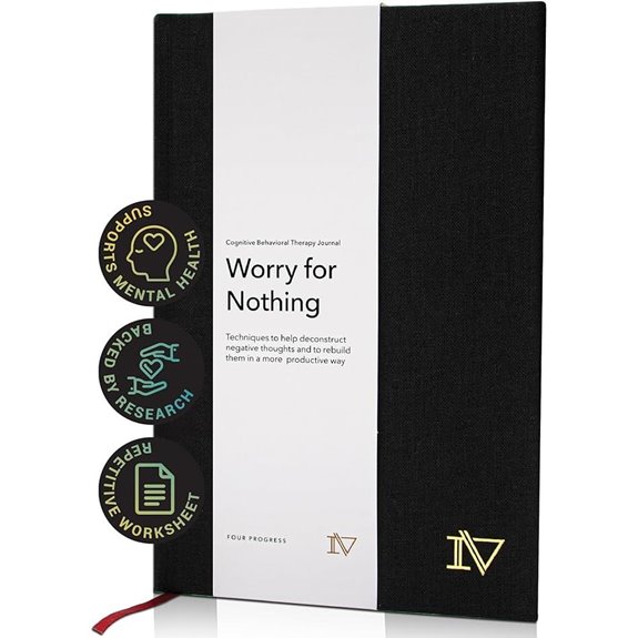 Guided Anxiety Journal for Mental Health & Wellness