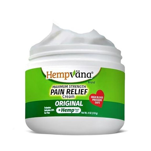 Hempvana Original Relief Cream Maximum Strength