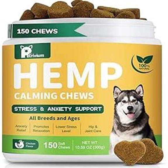 Hemp Calming Chews for Dogs (150 Ct)