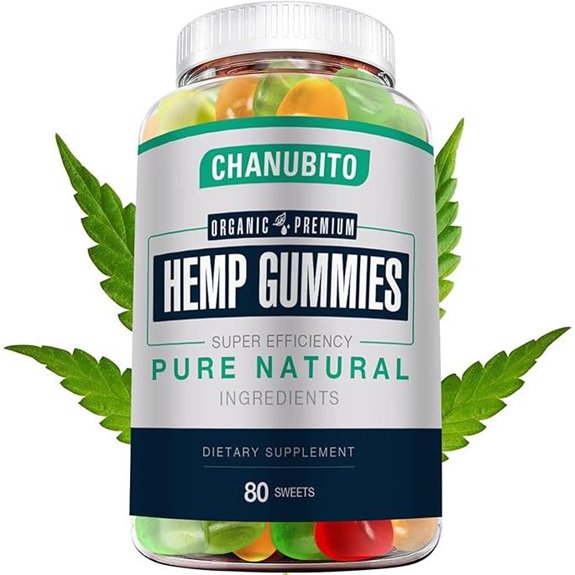 Hemp Gummies for Pain Sleep Anxiety 1 Pack