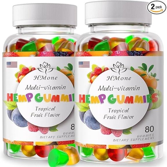 Hemp Gummies for Pain Sleep Anxiety - Extra Strength