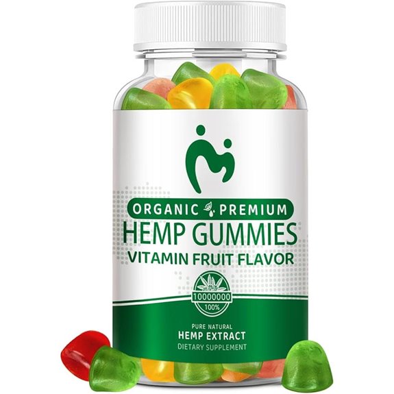 Hemp Gummies: Extra Strength for Pain Sleep Anxiety