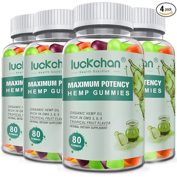 Hemp Gummies High Potency for Sleep & Pain